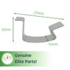 20 Stainless Steel Spring Greenhouse Glazing Clips Genuine Elite Greenhouses
