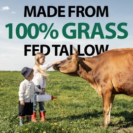 DERMOIA Whipped Beef Tallow for Skin with Manuka Honey - Tallow and Honey Balm Face & Body Moisturizer - Nourishing Skincare Cream with Vit & Jojoba Oil - Natural Hydration for Dry & Sensitive Skin