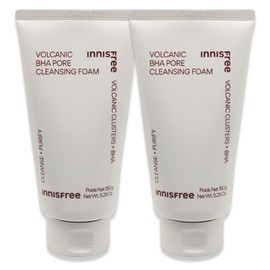 Innisfree Volcanic Pore Baja Cleansing Foam 150ml (2 pieces) / 이니스프리 화산송이 모공 바하 클렌징 폼 150ml (2개)