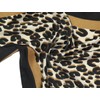 sourcing map Women's Animal Print Leopard Rhombus Scarf Neckerchief, Earthy