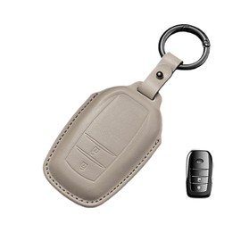 Khgdfvw Toyota Key Case, Genuine Leather, Key Cover, Corolla Touring, Corolla, Prius, 50 Series, RAV4, 50 Series, Yaris Cross CHR GR Rankle 250, Waterproof, Dirt Resistant, Lightweight, Car Smart Key