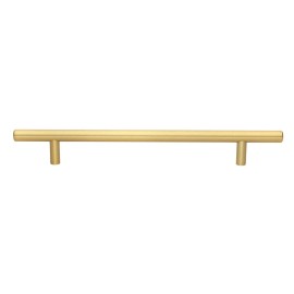 GlideRite 7-inch CC Solid Satin Gold Cabinet Bar Pulls (Pack of 25)