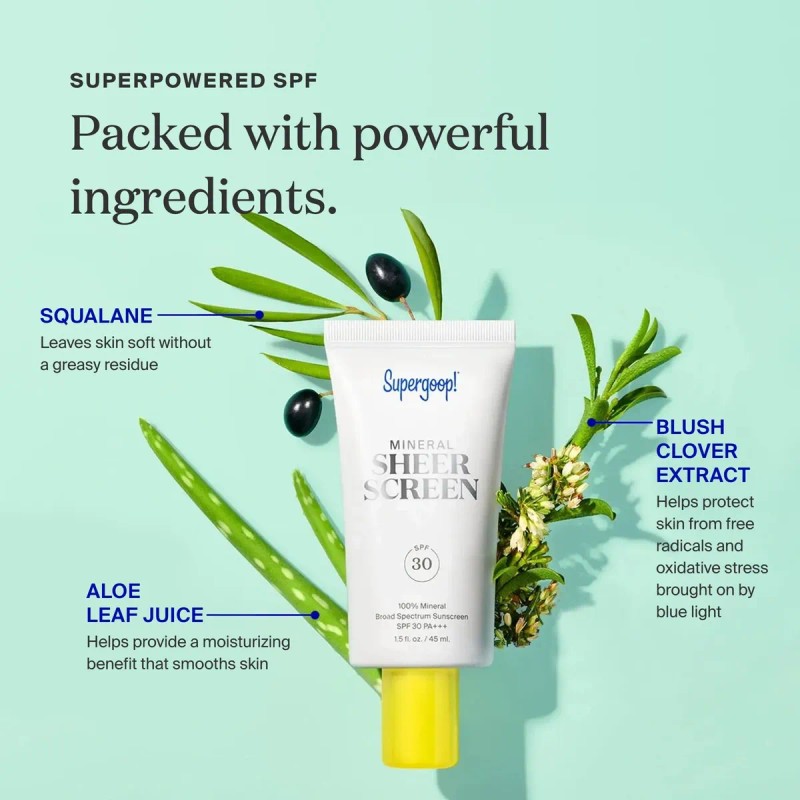 Protector Solar Supergoop Mineral Spf