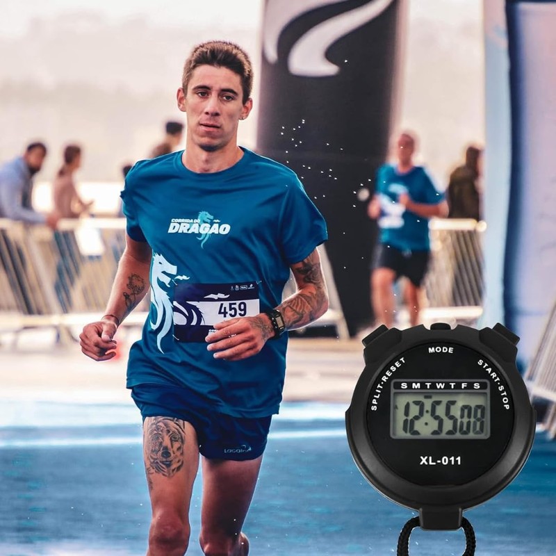 Digital Sports Stopwatch Timer Stopwatch Large Display Interval Training Timer