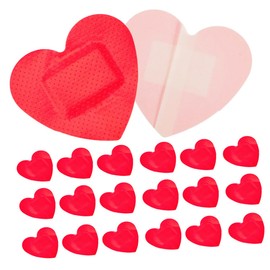 Healeved Heart Shaped Waterproof Boys and Girls 100 Pcs Patch for Wound Care