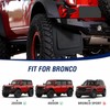 AULESSE Mud Flaps Splash Guards Compatible with Bronco 2/4-Door Accessories