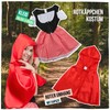 Festicy Little Red Riding Hood Costume Women's I Size S