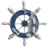 Southanshop Marine Taste Mediterranean Style Ship Rudder Interior Stylish Miscellaneous
