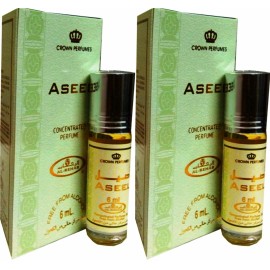 Al Rehab Aseel - 6 ml (.2 oz) Perfume Oil by Al-Rehab( 2 PACK)