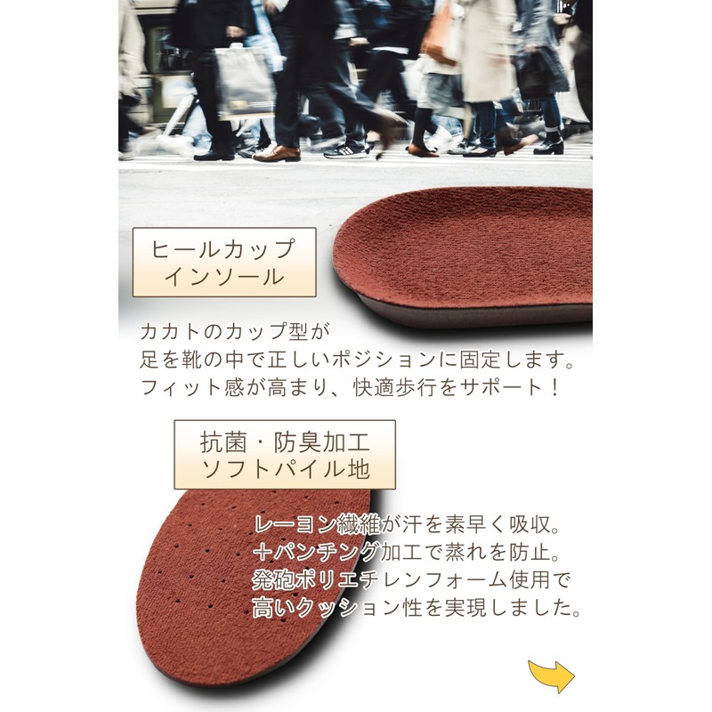 Columbus Business Walker Insole, Regular (9.4 - 10.2 inches (24.0