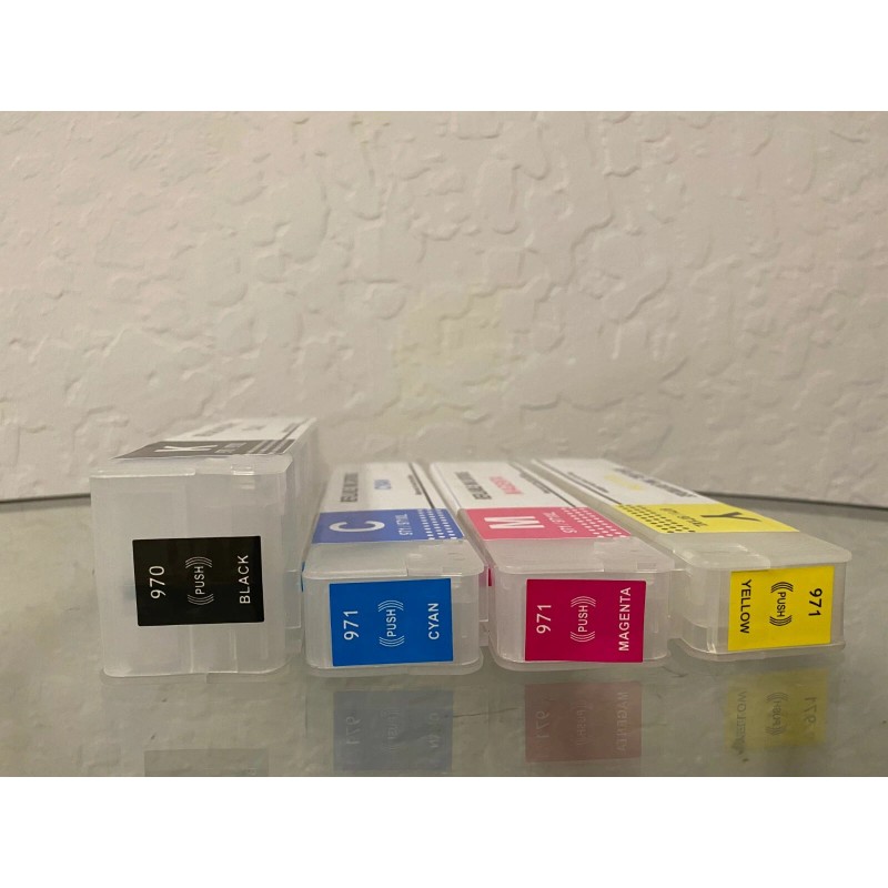 Unbranded/Generic Empty Refillable Set Compatible For HP 970 971 X551dw