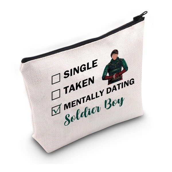 PWHAOO Soldier Boy Inspired Gift Dating Soldier Boy Makeup Bag