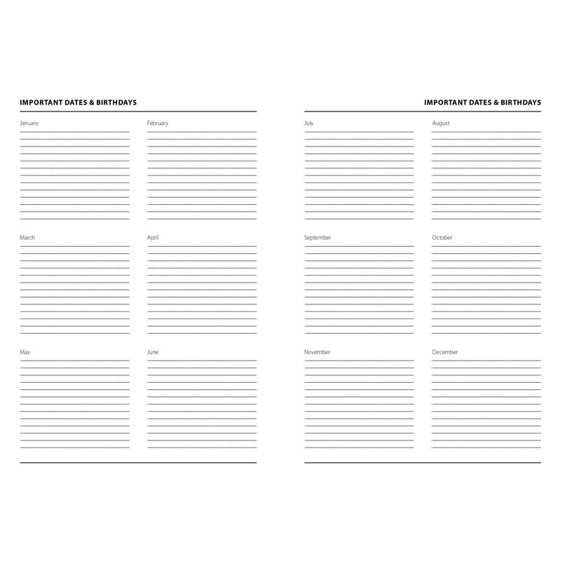 2024-2025 A5 Academic Die-Cut PP Diary A5 Diary Day A