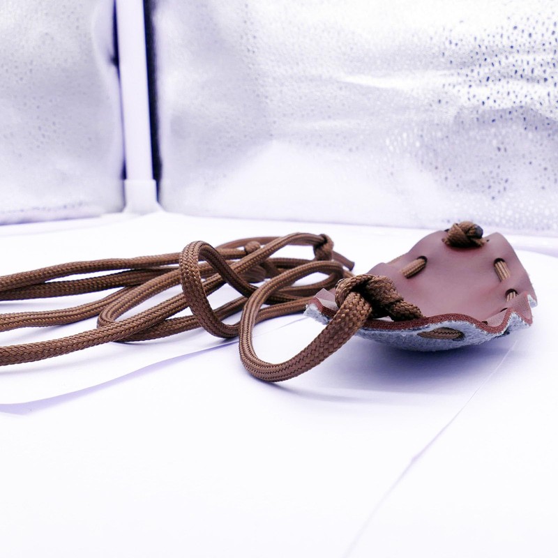 Shepherd Sling Rock Sling Weapon Handmade Leather Throwing Sling Old-Fashioned