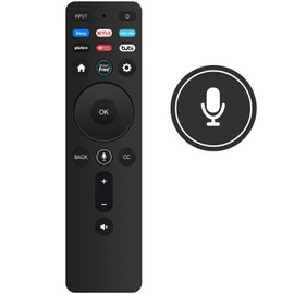 XRT260 Replaced Voice Remote with Mic Suitable for Vizio V Series TV 2021 Model V435-J01 V505-J01 V505-J09 V555-J01 P65Q9-J01 P75Q9-J01 M43Q6-J04 M50Q6-J01 M55Q6-J01 V585-J01 V655-J04 V705-J01