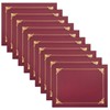 50 Pack Certificate Holders, Diploma Holders, Document Covers with Gold