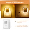 Operitacx Human Body Felt Night Light Secret Home Camera Wireless