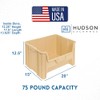 Hudson Exchange 20" x 15" x 12.5" (1 Pack) Plastic