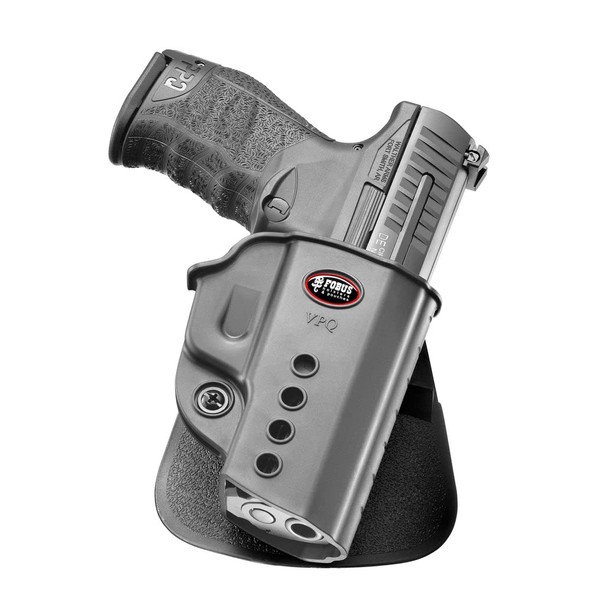 Fobus VPQRP Evolution Roto-Holster for H&K USP Compact .45, USP Tactical .45 (without high vis sights), VP9, VP9SK / Ruger SR40 / Walther PPQ Classic 9mm, PPQ M2 9mm & .40, Right Hand Roto-Paddle