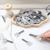 MorningRo 50 Pcs Do Not Duplicate Key Blanks Metal Key