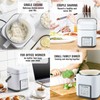 TLOG Mini Rice Cooker 2.5 Cups Uncooked, Healthy Ceramic Coating
