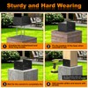 FMhotu 6x6 Concrete Post Base(2 PCS), Deck Post Base Holder