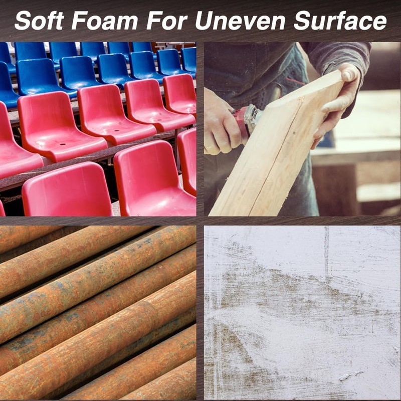 SPEEDWOX 3 Inch Soft Foam Layer Buffering Pad 5 Pack