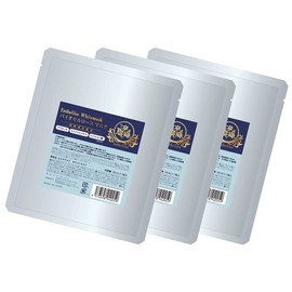 ESTHELIKE Esterike White Mask, Salon Exclusive Product, Premium Face Pack, Transparent Skin, Serum Blended, 3 Pieces, Biocellulose Mask, Home Esthetics, Premium Pack, 25 Formulated