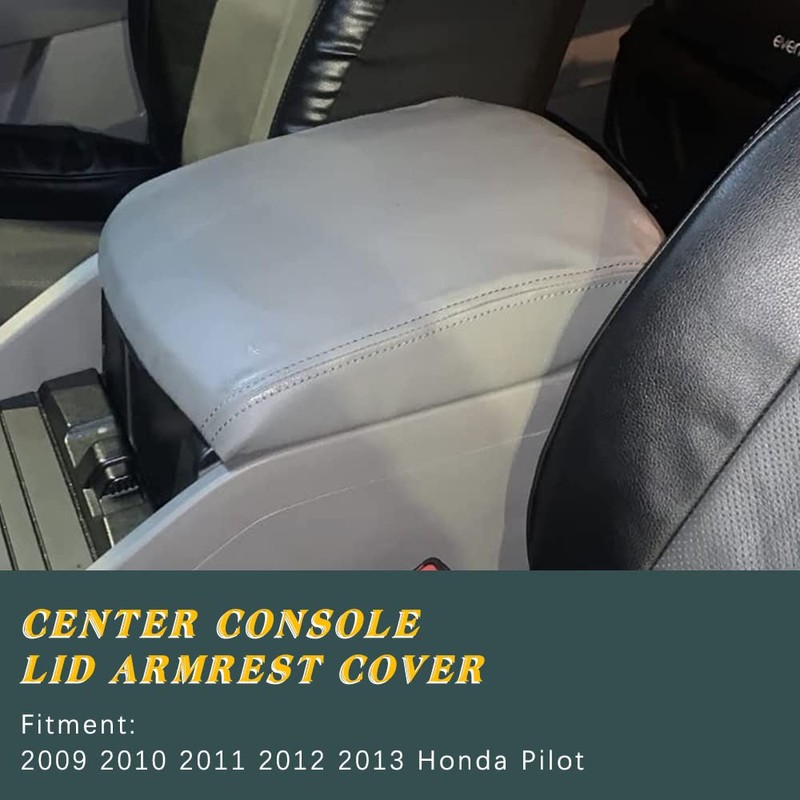 A ABIGAIL Center Console Armrest Cover Compatible with 2009 2010