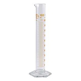 Measuring Cylinder Glass graduated 100ml