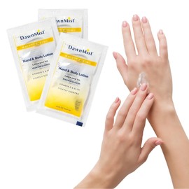 Dukal PH10 Dawn Mist Hand and Body Lotion, Single-Use Packet, 0.35 oz, Pack of 20