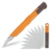 Mulwark 11PC Box Cutter Retractable Utility Knife Set - Heavy