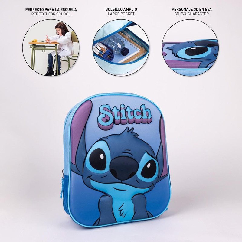 Cerdá Baby Boys, Unisex Kids, Standard, Colourful, Estándar Backpack, Multicoloured,