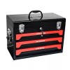 ARTMAN Portable 3 Drawers Tool Box Steel Tool Cabinet Storage
