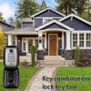 Unbranded Portable Key Lock Box with Push Button Wall Mounted