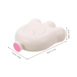 Ipetboom Nail Grinder Newborn Nail Trimmer Electric Nail File Electric Nail Clipper Kit Nail Filer Mini Nail Clippers Nail Clippers Nail Trimmer Plastic White