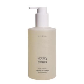 Lyanature SHAMPOO & BATH – Organic Korean Baby Shampoo & Body Wash, Vegan 2-in-1 Cleanser for Hair, Face & Body, Gentle for Newborns, EWG Verified & Non-Toxic, korean hair care (11.29 fl oz / 320g)