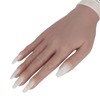 Nail Art Practice Hand Silicone Bendable Joints False Nail Tips