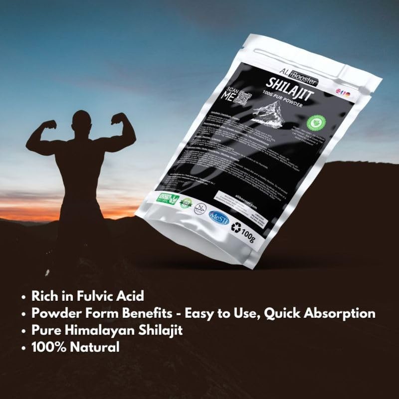 Shilajit Powder 100 g Pure 100% Natural without Additives for