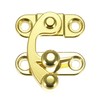 sourcing map Antique Vintage Lock Clasp Left Latch Hook Hasp