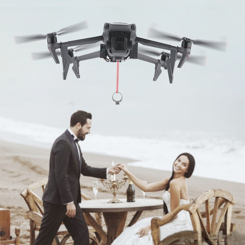 Drone Thrower RC Drone Airdrop System Payload Delivery Remote Dispenser