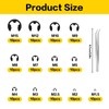 500 Pcs Circlips Assorted Sizes, E Clips, E-Clips Circlip External