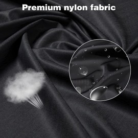 Capa de peluquería profesional para hombres y mujeres, capa impermeable para cortar el pelo con cierre a presión ajustable, equipo de salón para estilista y uso doméstico