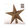 Glitter Star Christmas Tree Topper - Silver (20cm)