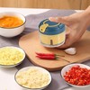 Cisixin Manual Garlic Press, Portable Garlic Crusher, Mini Onion Cutter