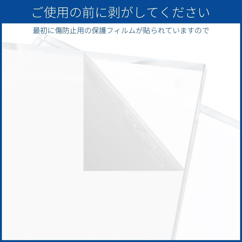 WeColor® Acrylic Photo Frame, Magnetic Frame, Double-Sided Transparent, Strong Magnet,