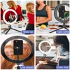 LED Desk Light Dimmable Live Streaming Selfie Tattoo Camera Ring