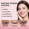 Double Eyelid Tape, Invisible Eyelid Lifter Strips, Hypoallergenic Ultra-Thin Breathable