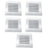 Gchee Boat Cabin Vents Air Vent Cover Ventilation Louver 4-1/2"