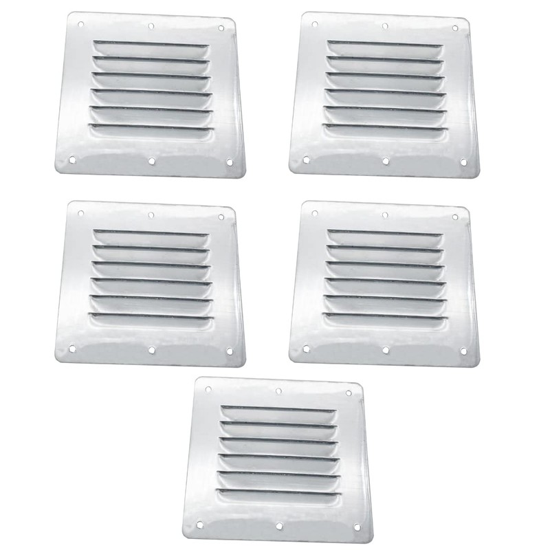 Gchee Boat Cabin Vents Air Vent Cover Ventilation Louver 4-1/2"